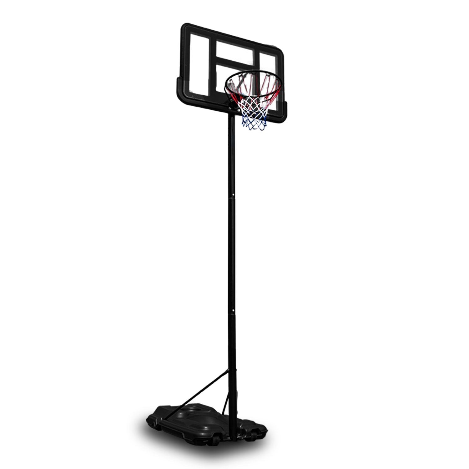 Basketball Hoop Stand System Portable Adjustable Height Ring Backboard Net Rim V610-BAS-0021A