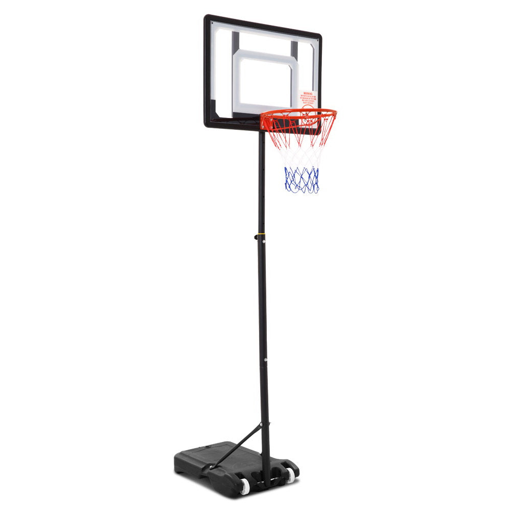 Adjustable Portable Height Kids Basketball Stand System Net Rim Ring Hoop Set V610-BAS-018C-TH