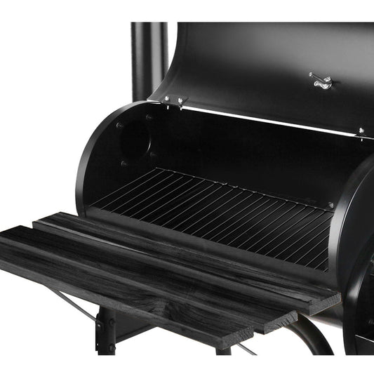 2 in1 BBQ Smoker Charcoal Grill Roaster Portable Offset Outdoor Camping Barbecue V610-BBQ-OFF-2IN1