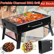Outdoor Camping Portable & Foldable Charcoal BBQ Grill Hibachi Picnic Barbecue V610-BBQ32