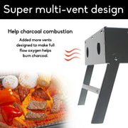 Outdoor Camping Portable & Foldable Charcoal BBQ Grill Hibachi Picnic Barbecue V610-BBQ32