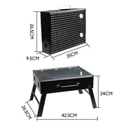 Outdoor Camping Portable & Foldable Charcoal BBQ Grill Hibachi Picnic Barbecue V610-BBQ32