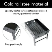 Outdoor Camping Portable & Foldable Charcoal BBQ Grill Hibachi Picnic Barbecue V610-BBQ32