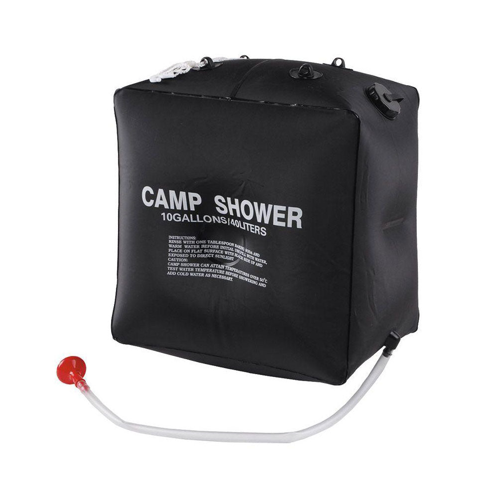 40L Craig Camp Shower Bag Solar Heated Water Pipe Portable Camping Hiking Travel V610-CAMSHOW-40L
