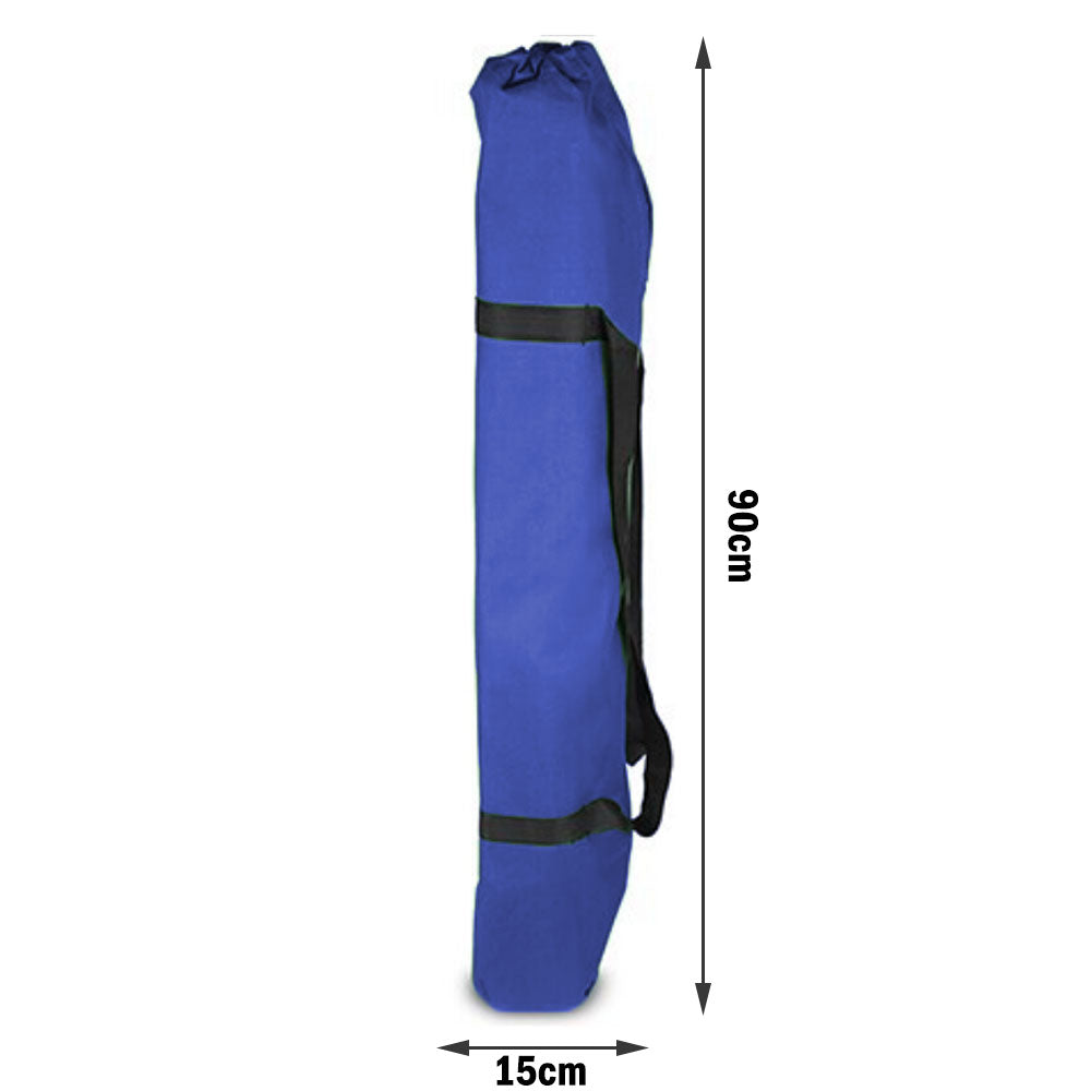 Camping Bed Folding Stretcher Light Weight w/ Carry Bag Camp Portable - blue V610-CAMSTRECOL-BLU