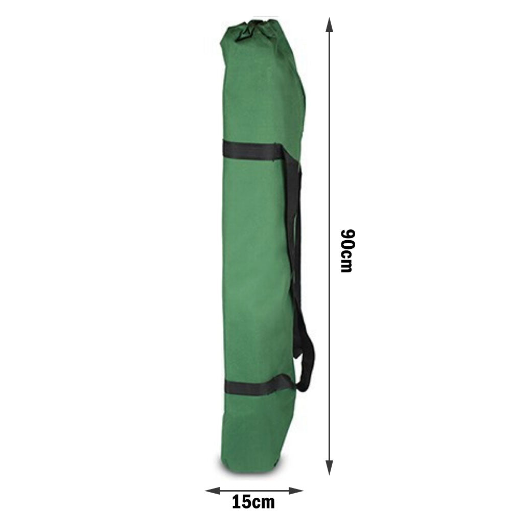 Camping Bed Folding Stretcher Light Weight w/ Carry Bag Camp Portable - green V610-CAMSTRECOL-GR