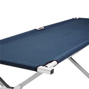 Camping Bed Folding Stretcher Light Weight w/ Carry Bag Camp Portable - navy V610-CAMSTRECOL-NAV