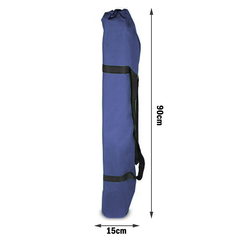 Camping Bed Folding Stretcher Light Weight w/ Carry Bag Camp Portable - navy V610-CAMSTRECOL-NAV