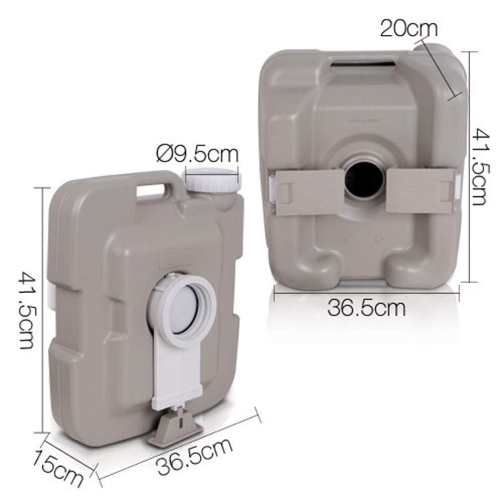 10L Outdoor Portable Camping Toilet V610-CAMTOI-10L