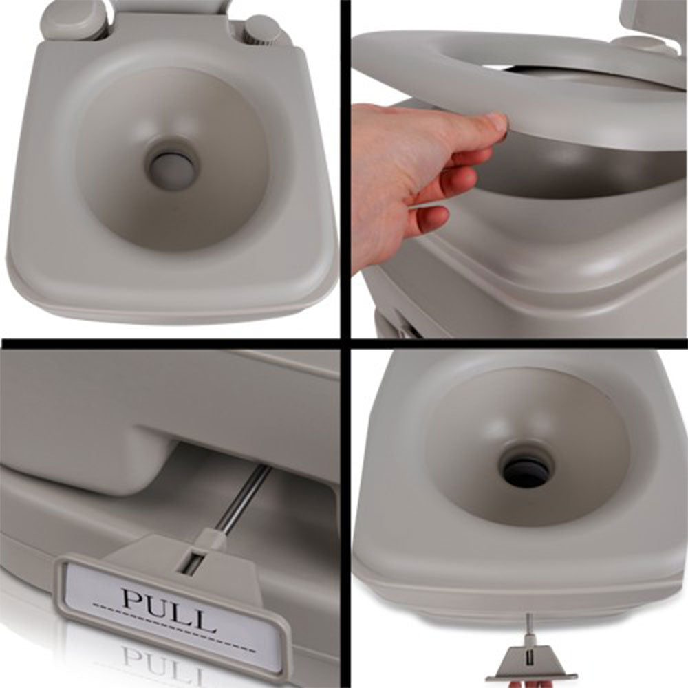 10L Outdoor Portable Camping Toilet V610-CAMTOI-10L