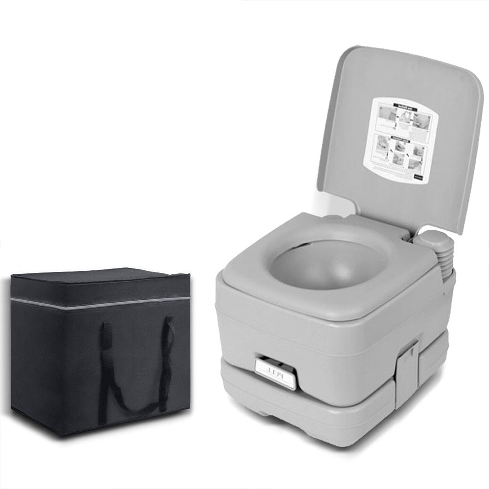 10L Outdoor Portable Camping Toilet Bonus Carry Bag V610-CAMTOI-10L-BA