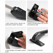 105cm Universal Car Roof Racks Carrier Adjustable Cross Bars Aluminium Alloy Lockable V610-CAR-HGCR-105