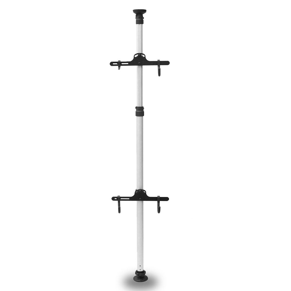 Heavy Duty Aluminum Alloy 2 Bike Bicycle Hanger Parking Rack Storage Stand To 4M V610-CYC-ALUBIKRAC-4M