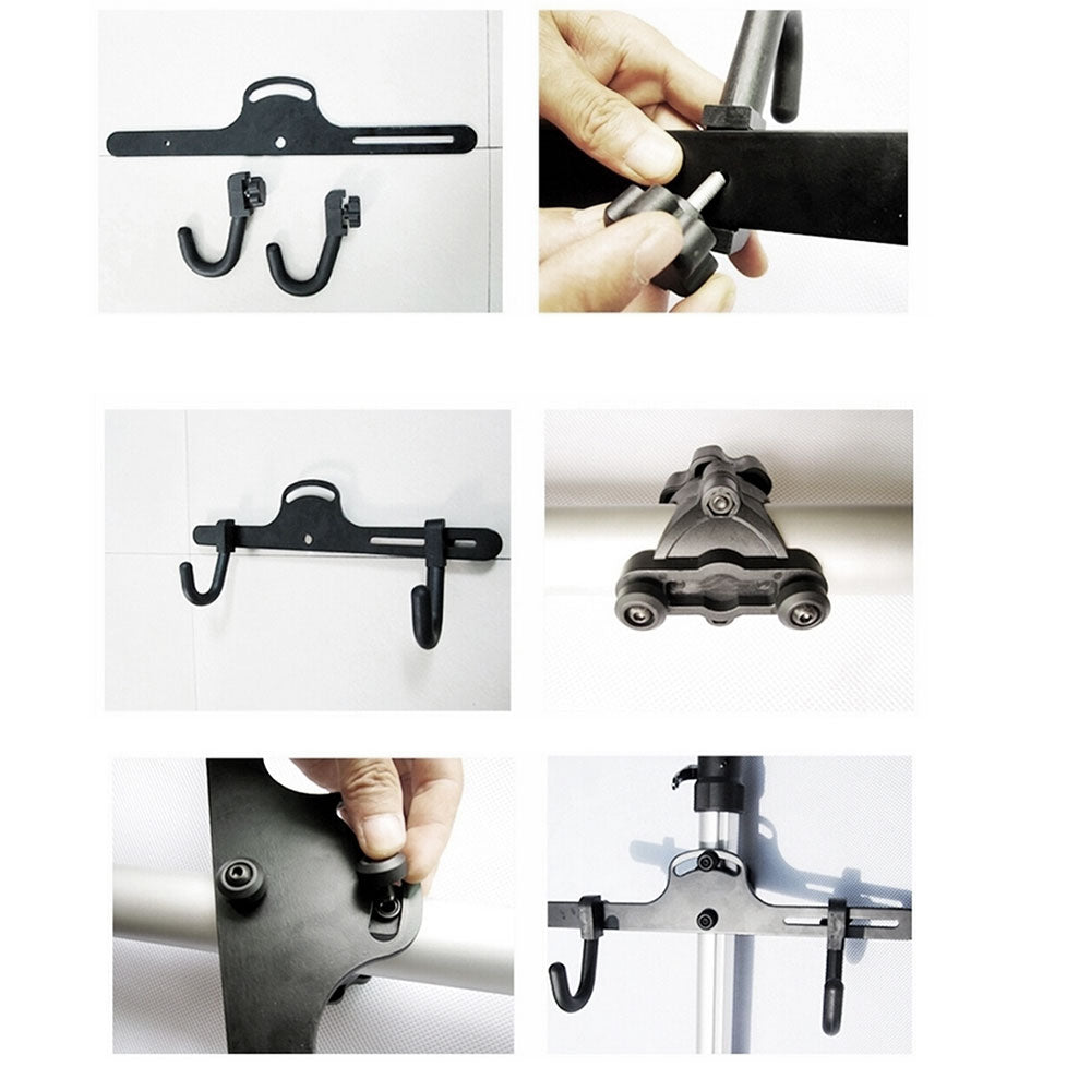 Heavy Duty Aluminum Alloy 2 Bike Bicycle Hanger Parking Rack Storage Stand To 4M V610-CYC-ALUBIKRAC-4M