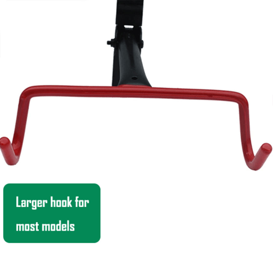 Large Premium Bike Bicycle Hanger Hook Wall Mounted Garage Storage Rack Mount V610-CYC-BIKREDHOO-LAR