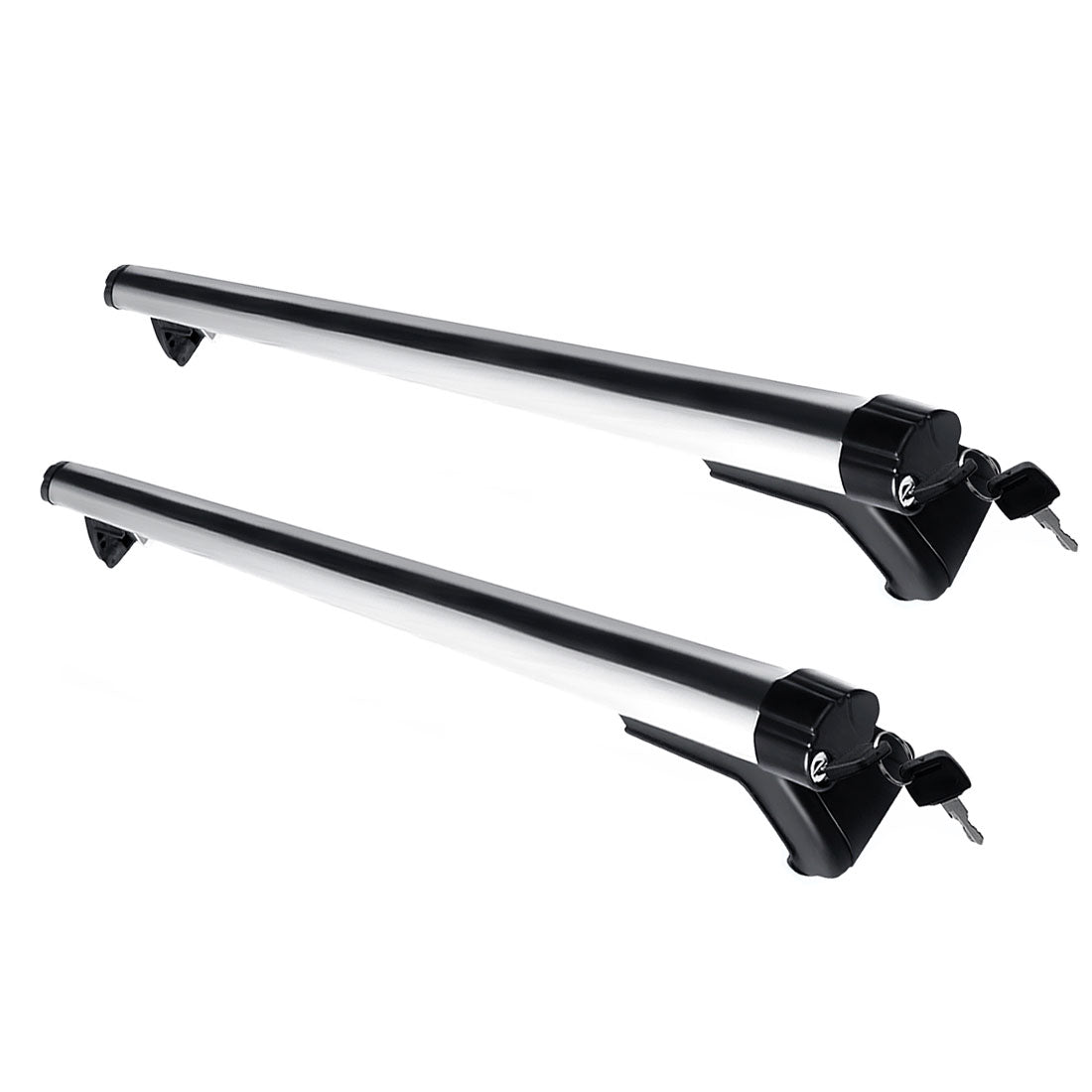 135CM Universal Adjustable Aluminum Alloy Car Roof Rack Cross Bars Carrier Lock V610-CYC-CROBAR-135