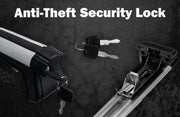 135CM Universal Adjustable Aluminum Alloy Car Roof Rack Cross Bars Carrier Lock V610-CYC-CROBAR-135
