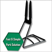 Floor Stand Holder Triangle Rear Hub Mount Bike Bicycle Storage Rack V610-CYC-FLOORAC-BLA