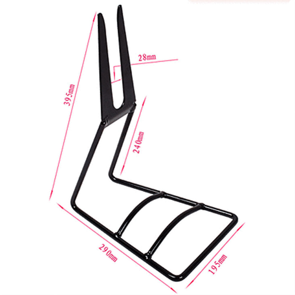 Floor Stand Holder Triangle Rear Hub Mount Bike Bicycle Storage Rack V610-CYC-FLOORAC-BLA