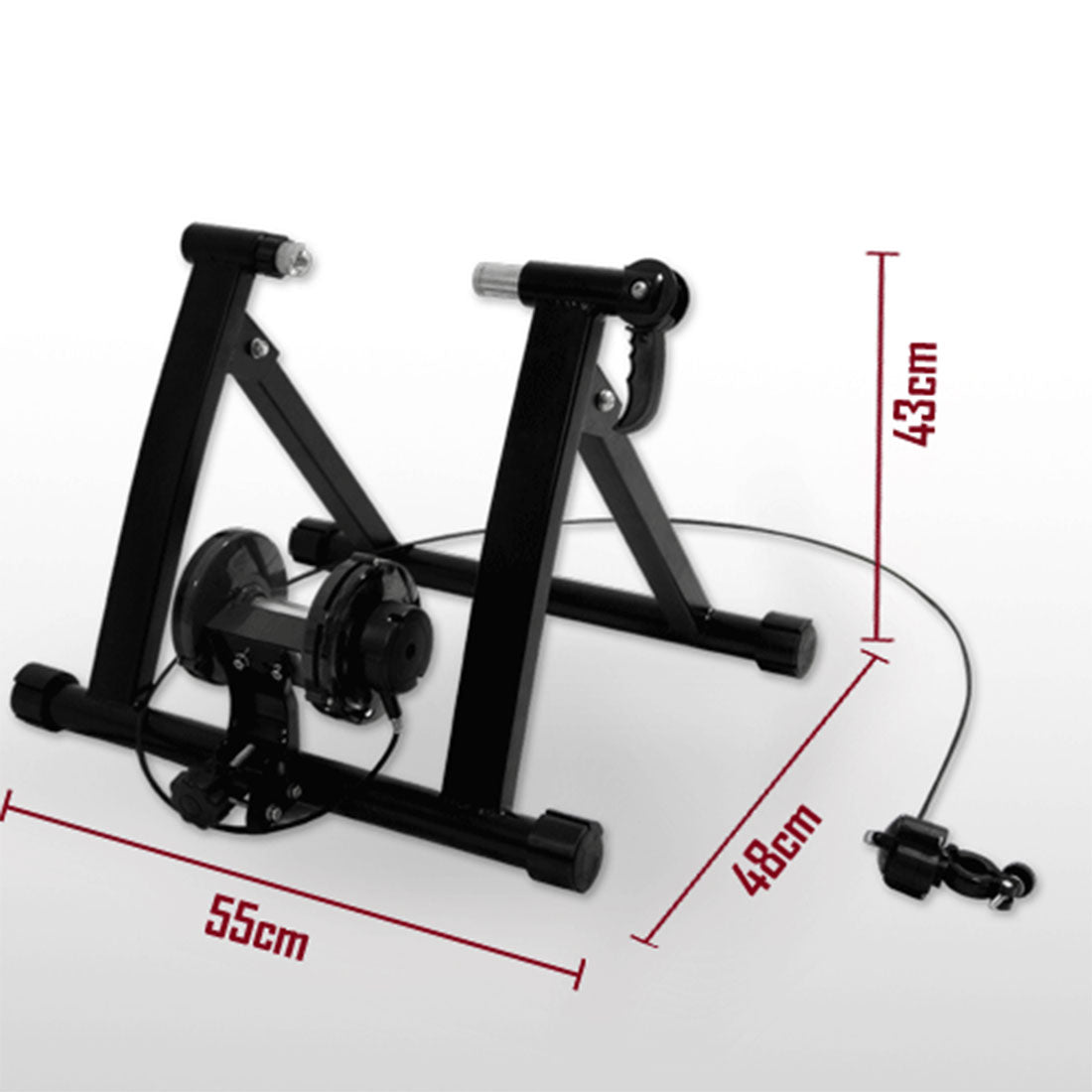 Indoor Bicycle Magnetic Home Bike Trainer Cycling Training Exercise Gym Stand V610-CYC-TRA/W/CON&FRONSUP