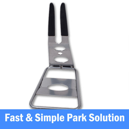Top Quality Floor Stand Holder Triangle Rear Hub Mount Bike Bicycle Storage Rack V610-CYCREARAC-SIL