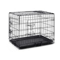30" Portable Pet Dog Cage Collapsible Metal Crate Kennel V610-DOCRAT-30
