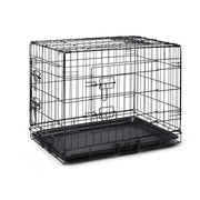 30" Portable Pet Dog Cage Collapsible Metal Crate Kennel V610-DOCRAT-30