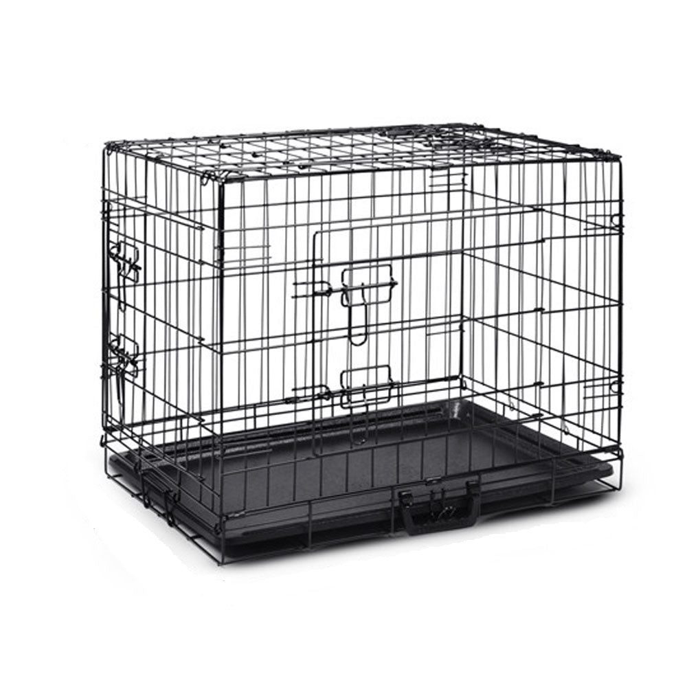 30" Portable Pet Dog Cage Collapsible Metal Crate Kennel V610-DOCRAT-30