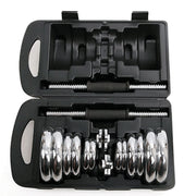 20KG York Dumbbell Set Weight Dumbbells Home Gym Fitness BarBell w/ Case V610-DUMBSE-20K
