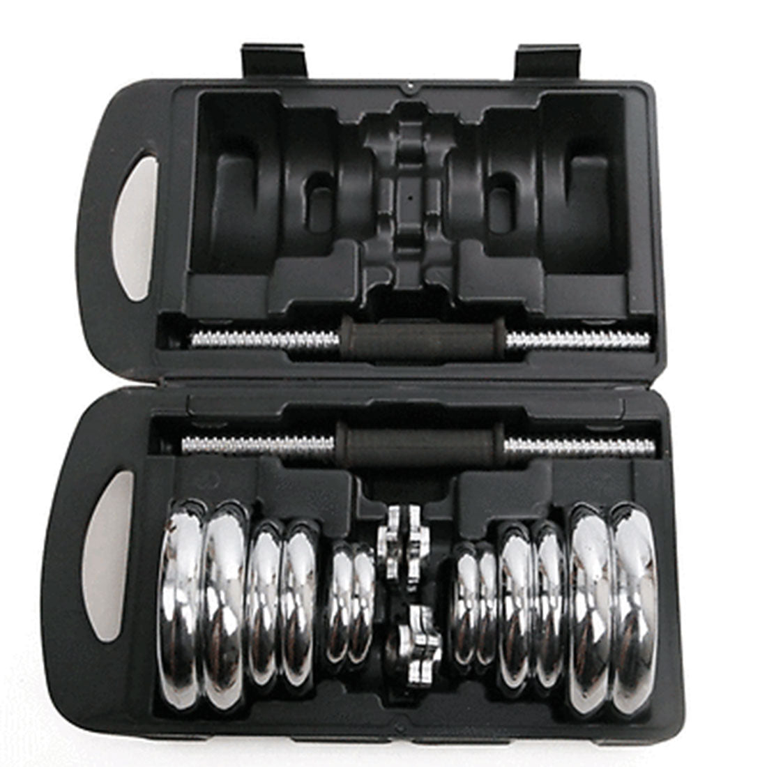 20KG York Dumbbell Set Weight Dumbbells Home Gym Fitness BarBell w/ Case V610-DUMBSE-20K