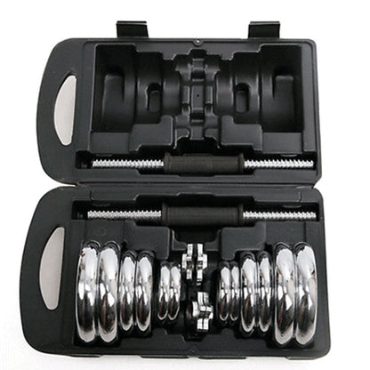 20KG York Dumbbell Set Weight Dumbbells Home Gym Fitness BarBell w/ Case V610-DUMBSE-20K