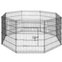 24" 8 Panel Pet Dog Playpen Puppy Exercise Cage Enclosure Fence Play Pen V610-FLATIRON-24