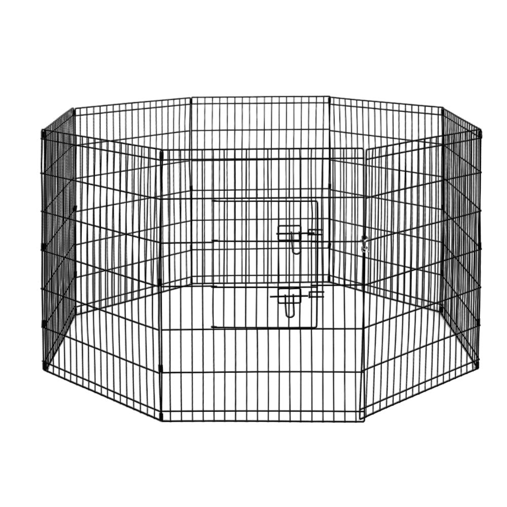 36" 8 Panel Pet Dog Playpen Puppy Exercise Cage Enclosure Fence Play Pen V610-FLATIRON-36