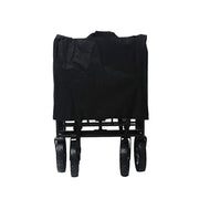 Foldable Collapsible Wagon Cart Garden Beach Outdoor Shopping Trolley Fishing Camping V610-FLDWAG-9150-BLA