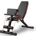 Adjustable FID Ab Abdominal Weight Press Bench Fitness Incline Sit up Gym Flat V610-GYM-DUMBEN-83129