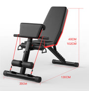 Adjustable FID Ab Abdominal Weight Press Bench Fitness Incline Sit up Gym Flat V610-GYM-DUMBEN-83129