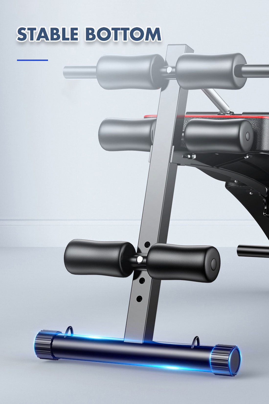 Foldable Weight Sit Up Bench Press Adjustable Home Gym Abdominal Exercise Fitness V610-GYM-SIT-83124