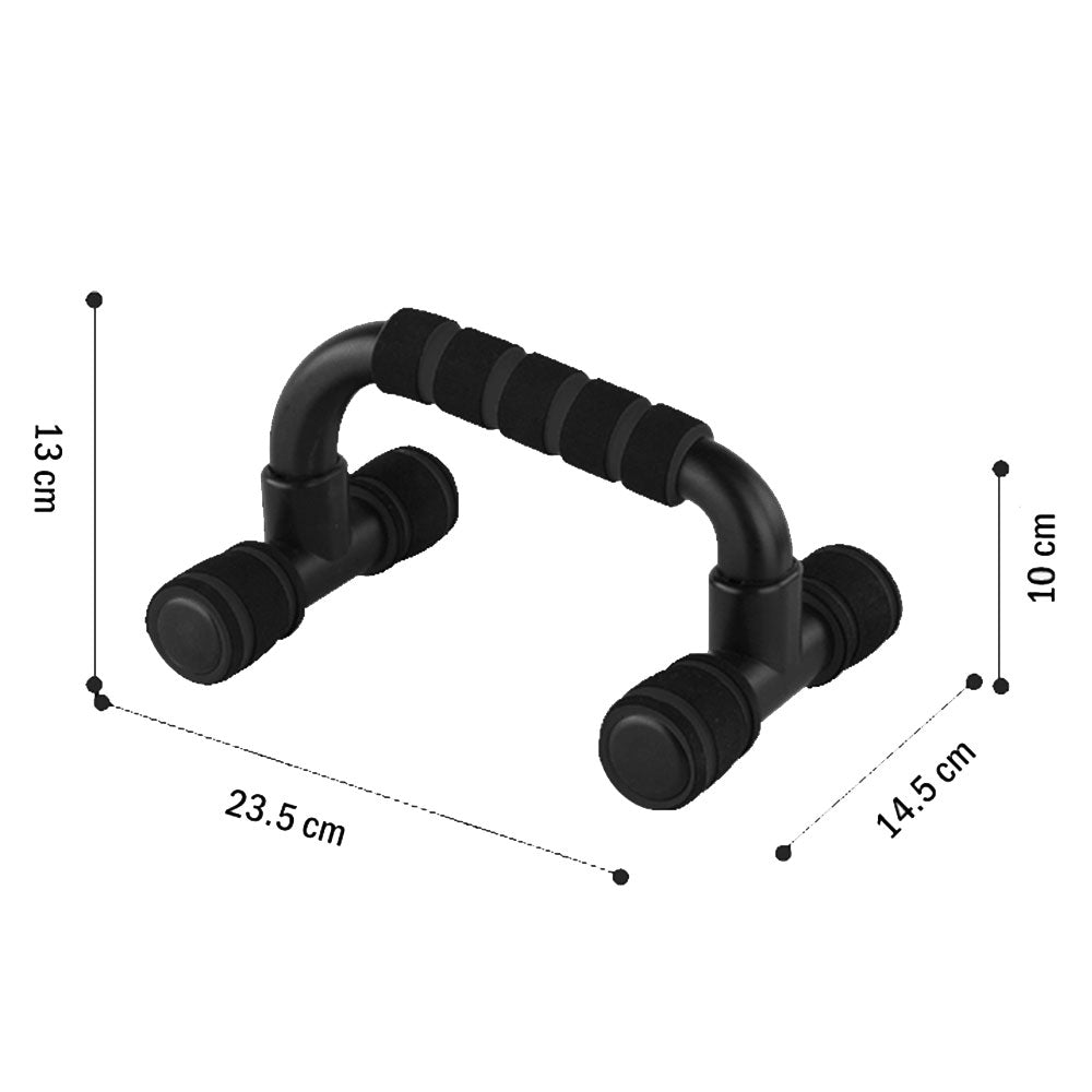 Push Up Bar handle Push-up Stand Grip For Home Fitness Exercise Workout - black V610-IPUS-BLA