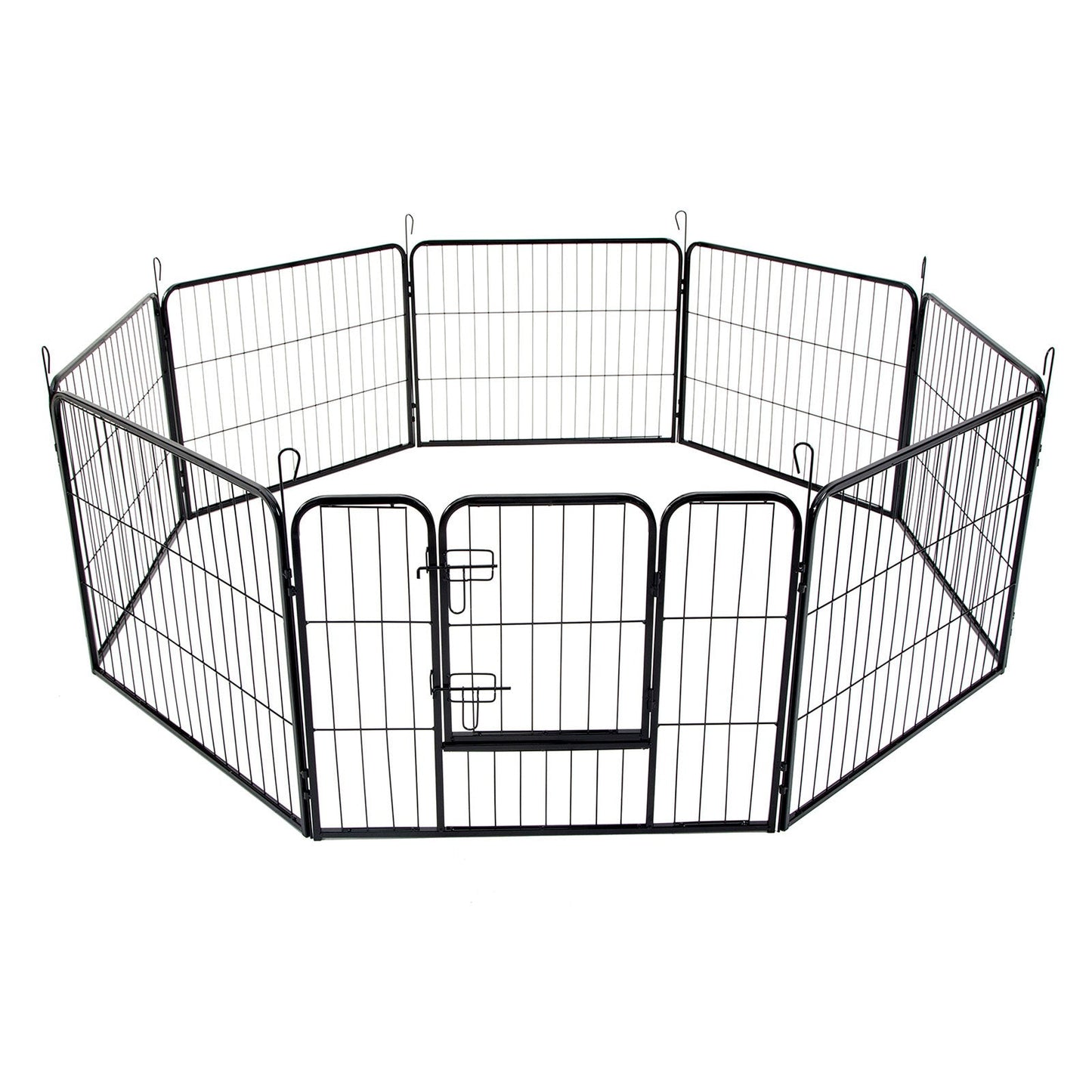 40" Best 8 Panel Pet Playpen Dog Cage Puppy Exercise Crate Enclosure Rabbit Fence V610-LUXPLA-40