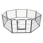 40" Best 8 Panel Pet Playpen Dog Cage Puppy Exercise Crate Enclosure Rabbit Fence V610-LUXPLA-40
