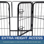 40" Best 8 Panel Pet Playpen Dog Cage Puppy Exercise Crate Enclosure Rabbit Fence V610-LUXPLA-40