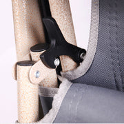 Reclining Sun Beach Deck Lounge Chair Outdoor Folding Camping Fishing Arm Rest - grey V610-LUXRECLI-GRE