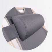 Reclining Sun Beach Deck Lounge Chair Outdoor Folding Camping Fishing Arm Rest - grey V610-LUXRECLI-GRE
