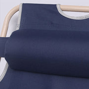 Reclining Sun Beach Deck Lounge Chair Outdoor Folding Camping Fishing Arm Rest - navy V610-LUXRECLI-NAV