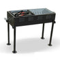 Portable Outdoor Mangal BBQ Grill Charcoal Shish Kebab Shashly Picnic Camping V610-MEDBQ