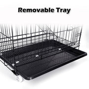 3 Level Rabbit Bird Cage Ferret Parrot Aviary Cat Rat Aviary Budgie Hamster Pet Cages Castor L V610-PET-CAT-CAT-L