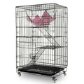 3 Level Rabbit Bird Cage Ferret Parrot Aviary Cat Rat Aviary Budgie Hamster Pet Cages Castor XL V610-PET-CAT-CAT-XL