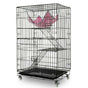 3 Level Rabbit Bird Cage Ferret Parrot Aviary Cat Rat Aviary Budgie Hamster Pet Cages Castor XL V610-PET-CAT-CAT-XL
