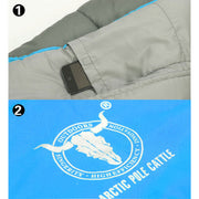 Outdoor Camping Envelope Sleeping Bag Thermal Tent Hiking Winter Single -15C - blue V610-PKNENVSLEBA-15-BL-SIN