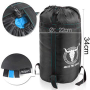 Outdoor Camping Envelope Sleeping Bag Thermal Tent Hiking Winter Single -15C - blue V610-PKNENVSLEBA-15-BL-SIN